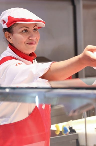Collaboratrice bouchère